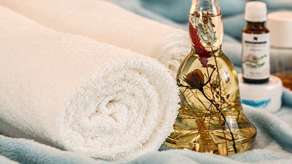 Essential Oils and Towels