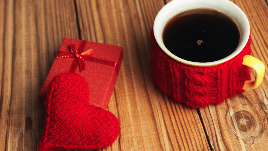 Coffee at home for a safe and healthy valentine's day