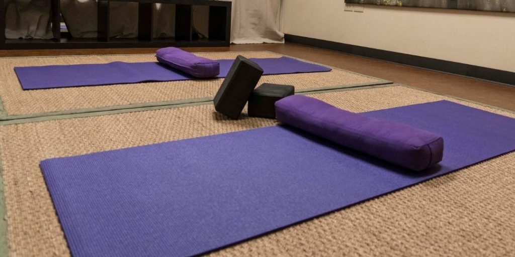 Yoga mats and Yoga blocks