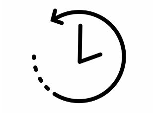 graphic of a clock