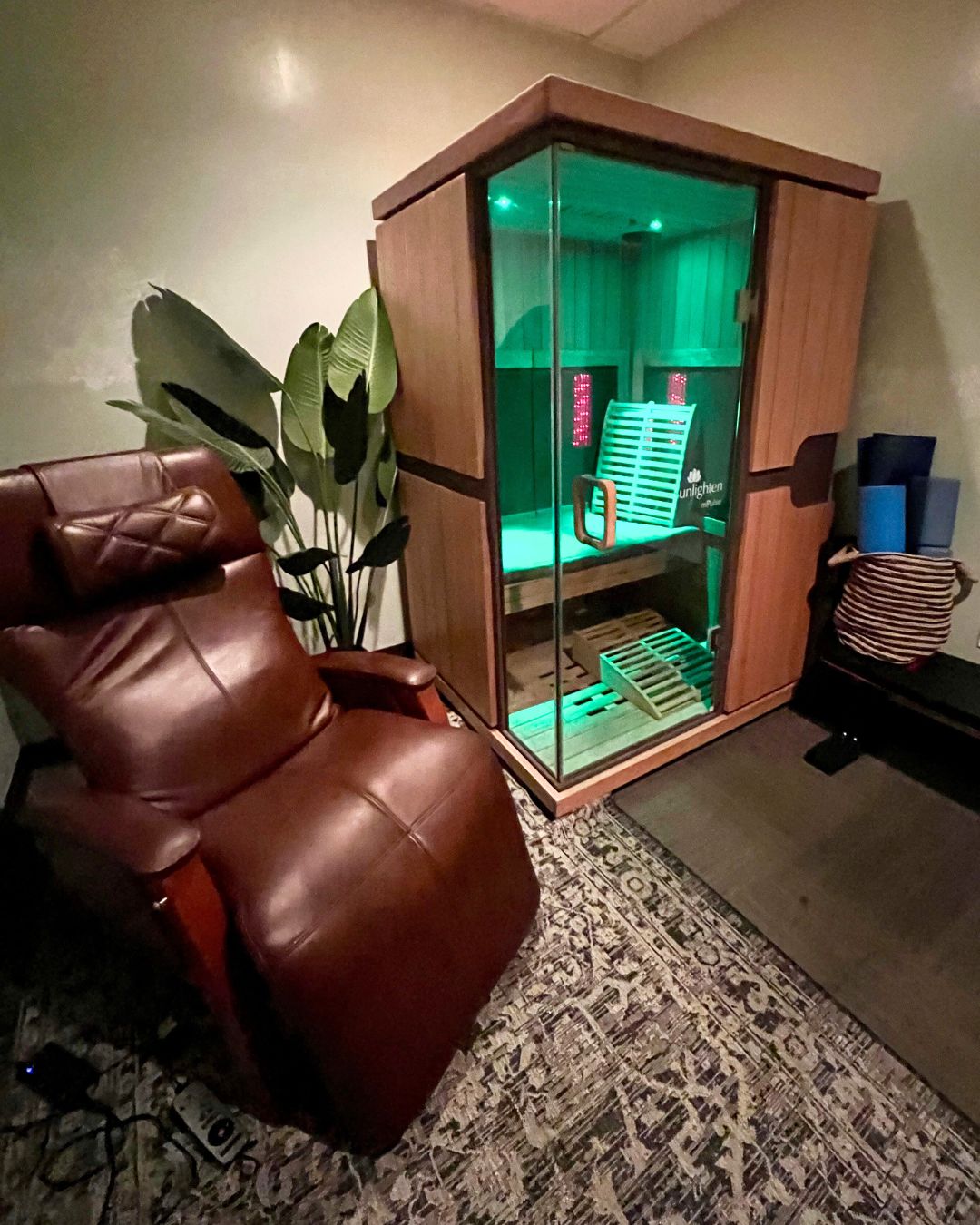 infrared sauna room