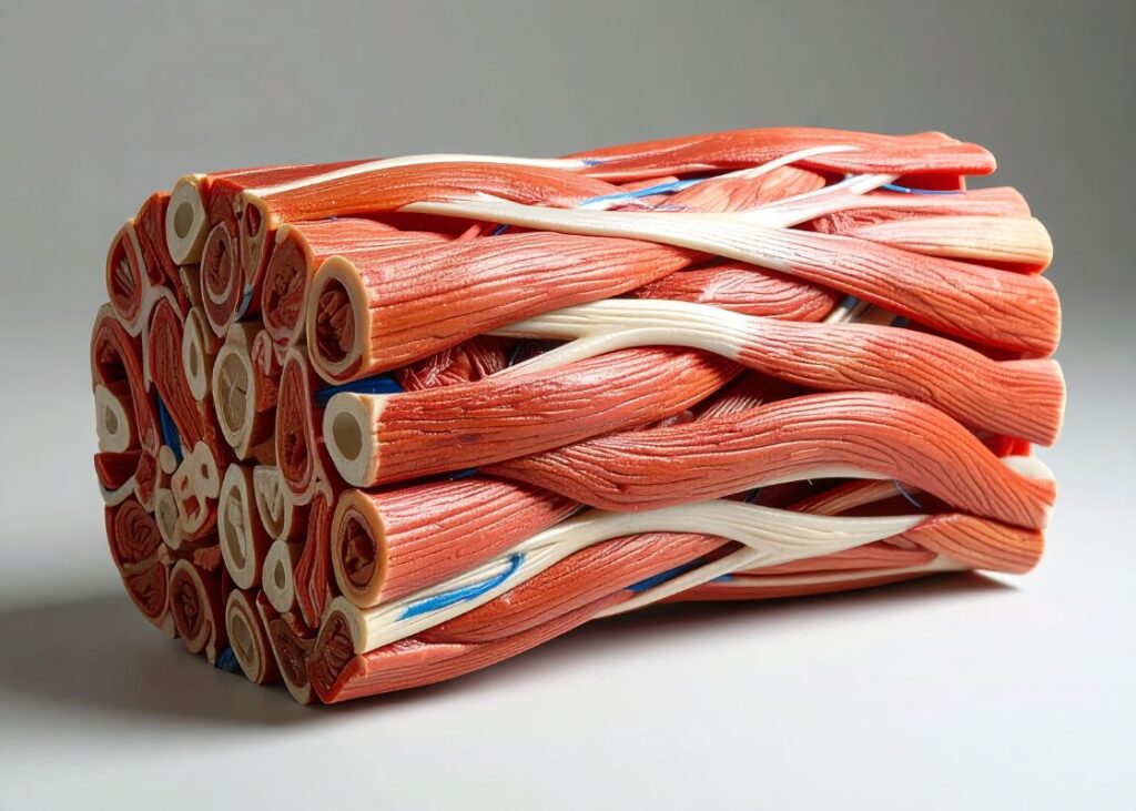 muscle fibers illustration