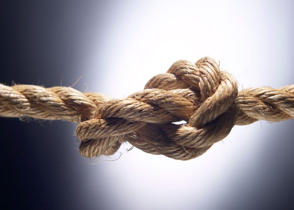 knot in a rope