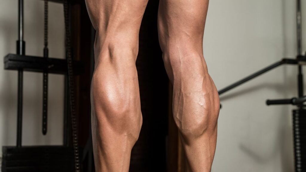 strong calf muscles